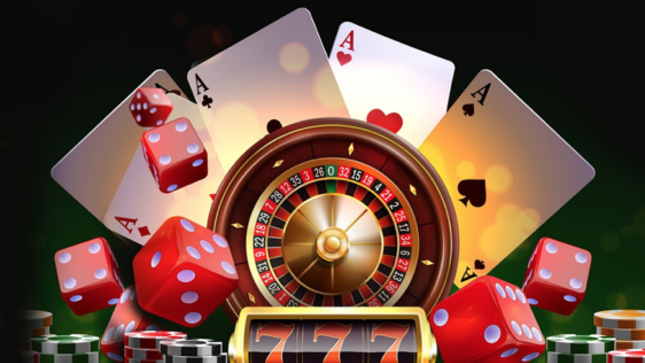 games in casino logo